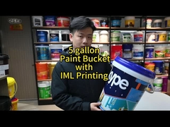 ถังพลาสติกกลมความหนา 70 มิลลิลิตร สําหรับการบรรจุที่ทนทานและปลอดภัย