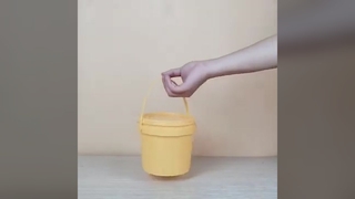 ถังพลาสติกเกรดอาหารทนทาน 2 ลิตร