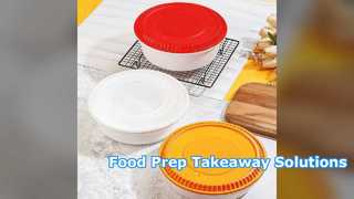 ภาชนะบรรจุอาหารพลาสติก Takeaway Meal Prep Storage