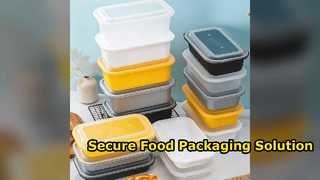 ภาชนะบรรจุอาหารทรงสี่เหลี่ยม Takeaway Meal Prep Storage