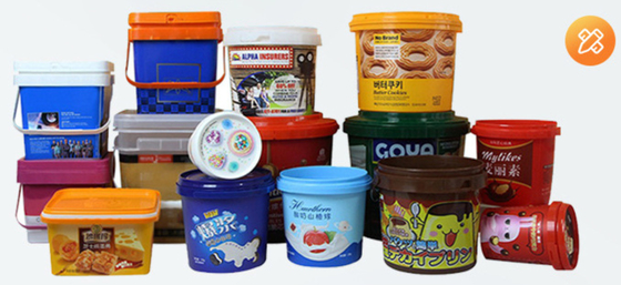 วัสดุ PP/HDPE กระป๋องอาหารพลาสติก