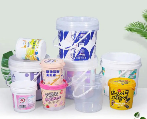 ถังกลมพลาสติกผิวเรียบในความจุที่แตกต่างกัน