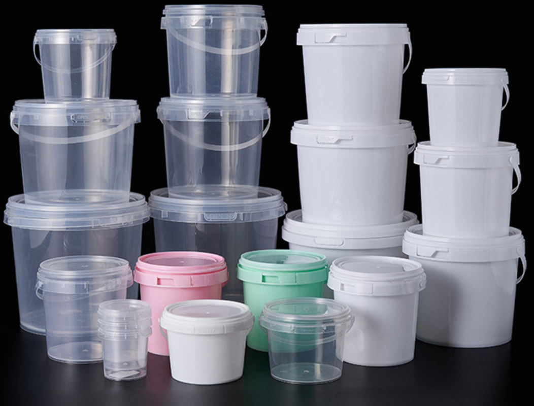 การเก็บอาหาร ถังอาหารพลาสติกที่มีการรับรอง CAS/FDA/SGS/ISO9001 ความจุ 0.2L-20L