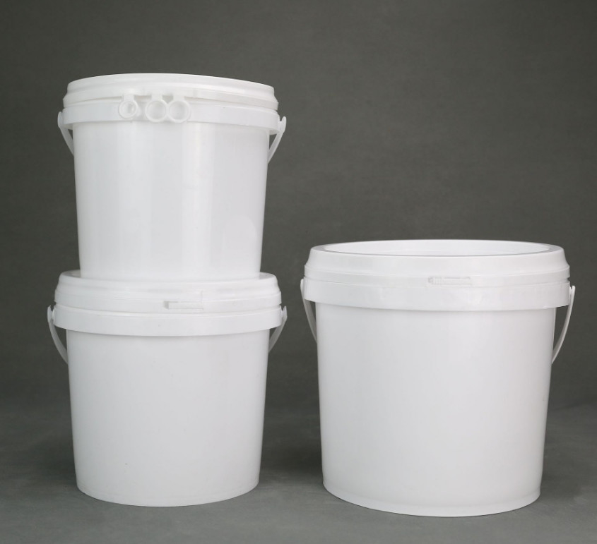 กระปุกเคมี PP / HDPE ขาวครอบรวมสําหรับ IML การถ่ายทอดความร้อนการพิมพ์จอ