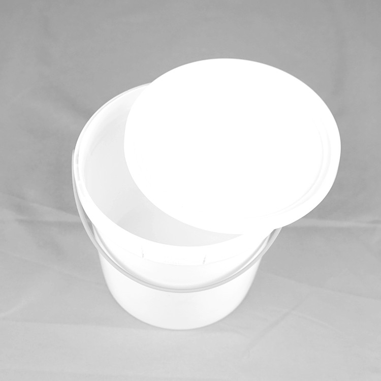 IML หรือ PP/HDPE แผ่นพลาสติกถังอาหารที่มีฝาสําหรับบรรจุอาหาร