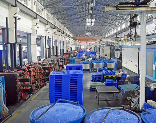 พาเลทพลาสติก Heavy Duty Euro HDPE แบบพลิกกลับด้านได้สองด้าน