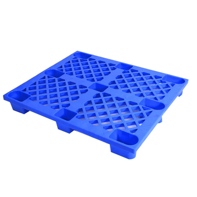 Hdpe 9 ฟุต Nestable พาเลทพลาสติกเข้า 4 ทางหน้าเดียว