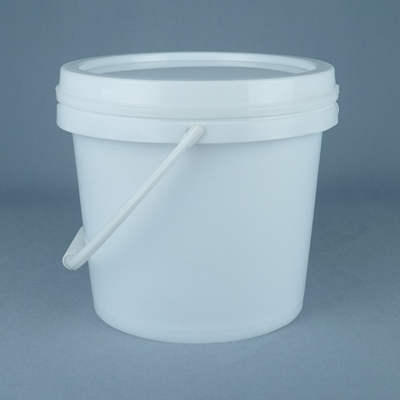 ถังอาหารสีขาว / ถังอาหารที่มีมือ 1L-5L ความจุ BPA ฟรี อุณหภูมิปลอดภัย