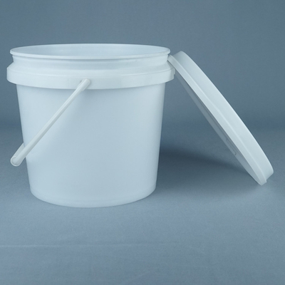 ถังอาหารสีขาว / ถังอาหารที่มีมือ 1L-5L ความจุ BPA ฟรี อุณหภูมิปลอดภัย