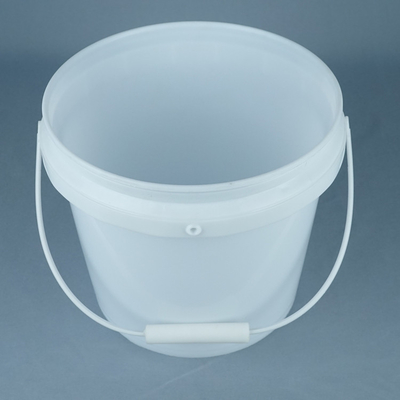 ถังอาหารสีขาว / ถังอาหารที่มีมือ 1L-5L ความจุ BPA ฟรี อุณหภูมิปลอดภัย
