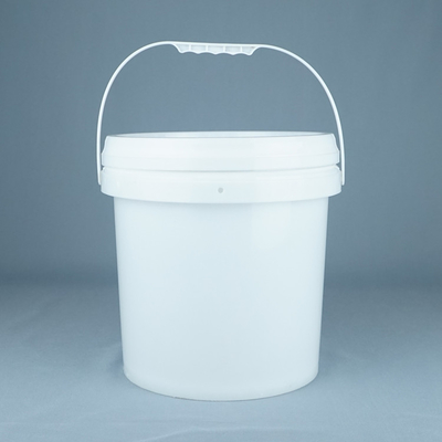 กระปุกเคมีสีขาว PP / HDPE วัสดุสําหรับเก็บสารเคมี