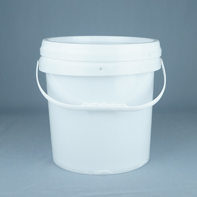 กระปุกเคมีสีขาว PP / HDPE วัสดุสําหรับเก็บสารเคมี