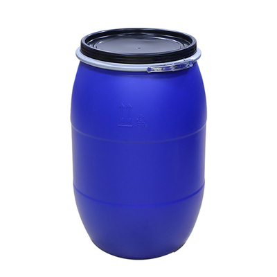ห่วงเหล็กเกรดอาหารปิดผนึก 160L กระบอกพลาสติกกลองถังยางหนา