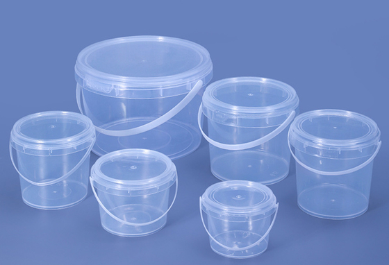ภาชนะบรรจุอาหารพลาสติกที่ผ่านการรับรอง CAS/FDA/SGS/ISO9001 พร้อมที่จับ