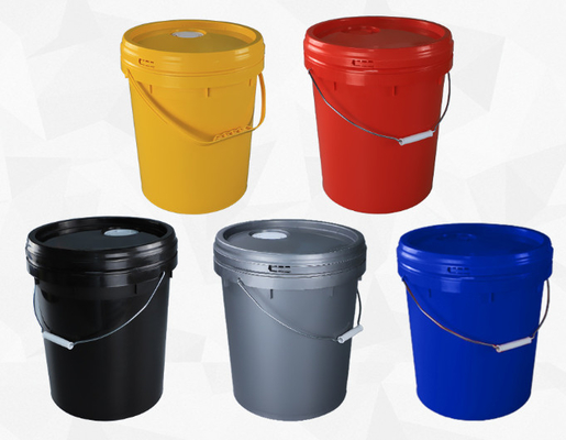 Snap On Lid พลาสติก 5 แกลลอนถัง ยอมต่อ UV สําหรับการใช้งานอุตสาหกรรม