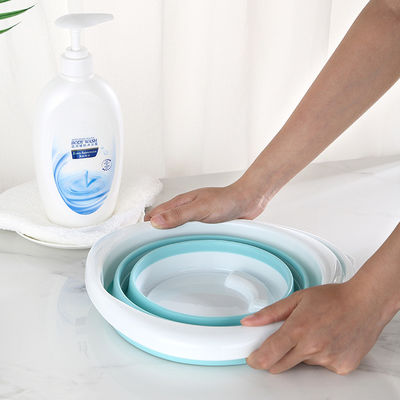 ถังพลาสติกพับได้ง่าย พับได้เบาสําหรับการเดินทาง