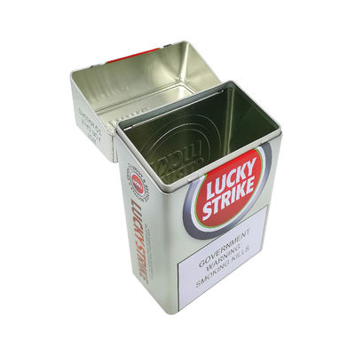 กระป๋องโลหะพิมพ์โลโก้ 4 สีแบบกำหนดเองสำหรับแบรนด์และการบรรจุ