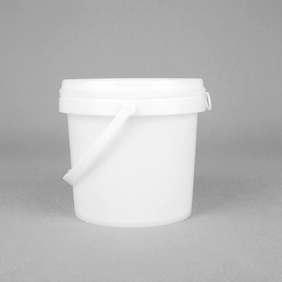 ไอศครีม 1000ml ถังบรรจุอาหารพลาสติกพร้อมฝาปิดและที่จับ