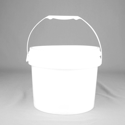 ถังอาหารพลาสติก PP/HDPE 5 ลิตร มีหูหิ้ว