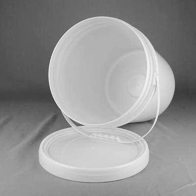 HDPE Lubricant Bucket Industrial Grade White PP ความจุ 20 ลิตร