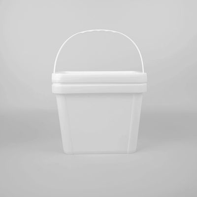 1 แกลลอน 3.5L ถังพลาสติกสี่เหลี่ยมสี่เหลี่ยมสำหรับสารเคมี