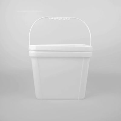 ใบรับรอง ISO9001 1.5 แกลลอนถังพลาสติกสี่เหลี่ยม 6 ลิตรสำหรับอาหารทะเล