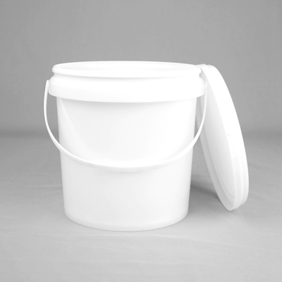 Food Safe 1L 33oz ถังพลาสติกสีดำขนาดเล็กสำหรับไอศกรีม