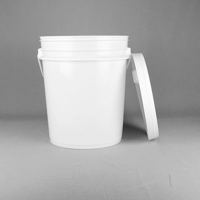 28 * 26 * 34 ซม. 18 ลิตรถังสีพลาสติกถังสีกลมทนทานพร้อมฝาปิดและที่จับ เครื่องมือ