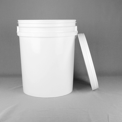 ถังพลาสติกกลมสีขาว 20L