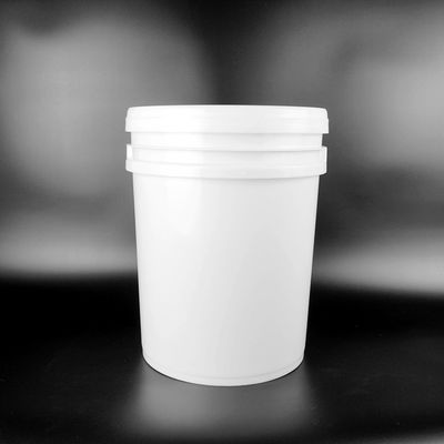 จับมือสะดวกสบาย Snap บน Lid 5 กาลอนถังพลาสติก 15.5 นิ้ว