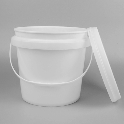 5L PP Polypropylene ถังเคมีขนาดเล็กกลมพร้อมที่จับ