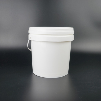 PP/HDPE พลาสติกมือถังอาหาร มีให้เลือก ขาวพร้อมฝา